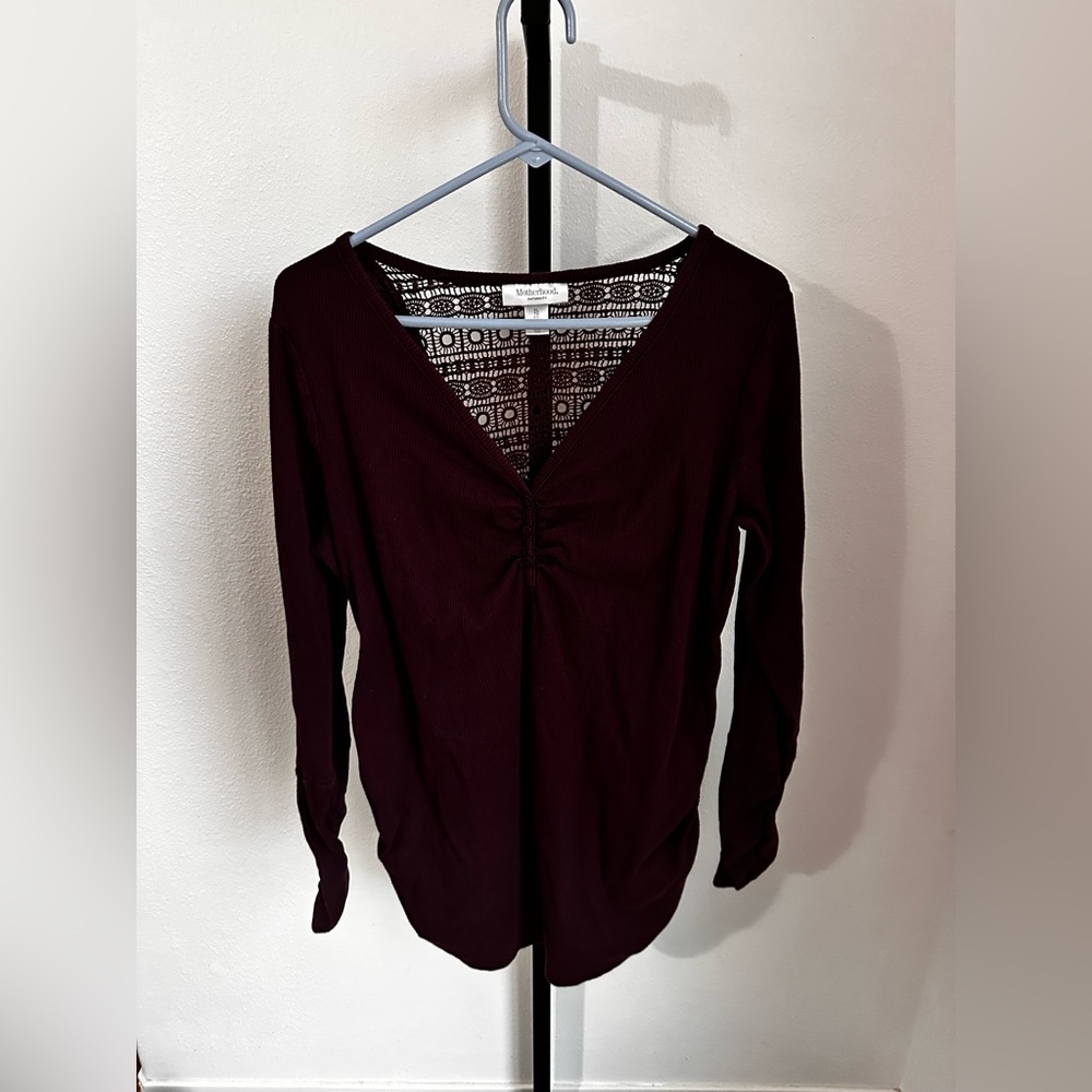 Motherhood maternity xl long sleeve top
